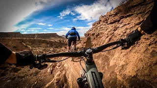 These are the EASY trails? | Mountain Biking Southern Utah on Dead Ringer and Bearclaw Poppy