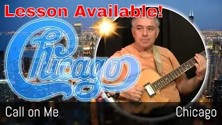 Call on Me - Chicago - fingerstyle guitar - Lesson Available! #callonme #fingerstyle