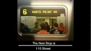 6 - to Hunts Point Ave Announcements (From Brooklyn Bridge to Hunts Point)