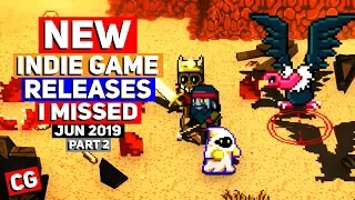Indie Game New Releases that I Missed in June 2019 - Part 2 | Seeds of Resilience & more!