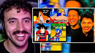 personagens conhecidos falando atrocidades (ft. Diggo) - Matosu | Leozin React