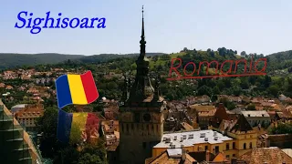 Exploring The: Sighisoara City By Drone footage The Most Spectacular Wonder Of The World In Romania.