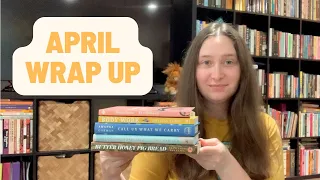 A banner month for books; translated lit, poetry, non fiction and more! | April Wrap Up