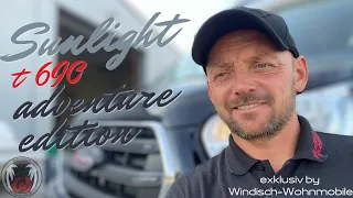 Sunlight T 690 Adventure Edition Queensbett auf Ford mit Fahrbericht exklusiv by Windisch-Wohnmobile