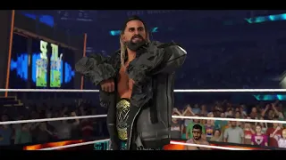 Seth Rollins vs Johnny Gargano WWE 2K Dream Match Highlights