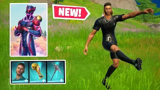 ALL of the SECRET NEYMAR JR Cosmetics in Fortnite! (GAMEPLAY)