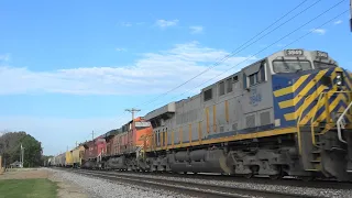 CP 8628 w/ BNSF & CN (CREX) Power, Buffalo, IA 9/3/22