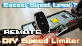 How to Install DIY Remote Speed Limiter 🚀 for Escoot like Laotie Boyueda 🛴 FULL Long Story 🍕