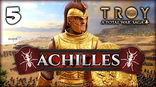 ACHILLES STRIKES FROM THE SHADOWS! Total War Saga: Troy - Achilles Campaign #5