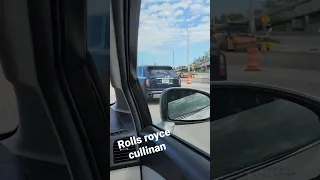 Rolls royce cullinan I saw on the highway