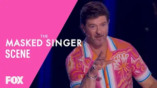 Robin Thinks He Might Know The Croc | Season 4 Ep. 2 | THE MASKED SINGER