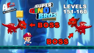 Super Gino Bros - Levels 151-160 + TWO BOSSes (Android Gameplay)