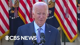 Biden says commitment to Israel "is unshakable" after Hamas terror attacks