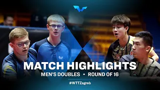 Felix Lebrun/Alexis Lebrun vs Ng Pak Nam/Lam Siu Hang | MD | WTT Contender Zagreb 2022 | (R16)