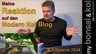 Spezial 2024-2 - Meine REAKTION  auf den Modern Koi Blog #8363 - Konishi Koi Farm