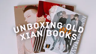 19 days manhua and old xian artbooks unboxing | volume 1 and 2