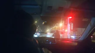 Night travel at Esbiliya exit 9