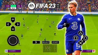 eFootball Pes 2023 PPSSPP Android Offline Like FIFA23 Camera PS5 English Peter Drury Graphics HD