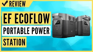 EF ECOFLOW Portable Power Station DELTA, UPS Power Supply 1260Wh Battery Pack Review