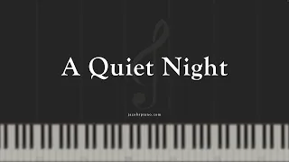 A Quiet Night  Jacob's Piano  Synthesia Piano Tutorial