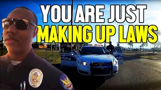 Cop Pulls Over "Legal Expert" And SCHOOLS HIM On The Law