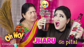 *DAARU* Drinking Prank on My Mom |*Gone Wrong* | Dhobi Ki Tara Dhoya | Nilanjana Dhar