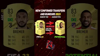 FIFA 23 ✸ NEW CONFIRMED TRANSFERS & RUMOURS! 💰😳 ft. GÜNDOGAN, Bremer, DE PAUL..etc