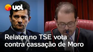Sergio Moro:  Relator vota contra cassação do senador no TSE