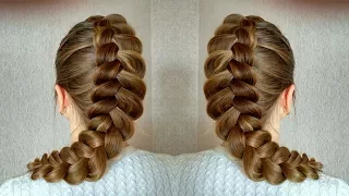 Basic french braid "Reverse" Tutorial