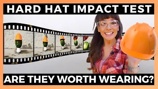 HARD HAT IMPACT TEST | Hard hat watermelon test!
