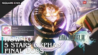 Final Fantasy XIII - Barthandelus | Orphan Final Boss Fight | 5 Stars | 4K 60fps #FFXIII #FF13