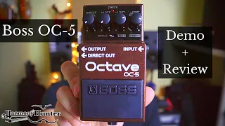 Boss OC-5 Octave Pedal | Demo + Review | Electric Guitar, Acoustic Guitar, Electric Violin, and Bass