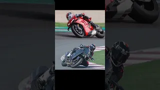 Ducati Panigale V4 and Kawasaki Ninja H2.(Beauty and Beast)😍🔥😍