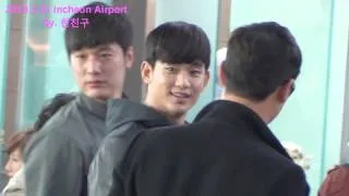 직캠) 2014.3.21 Incheon Airport - 김수현 대만.중국 팬미팅 출국 ( by.  현친구 )