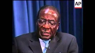 Wide ranging interview with Zimbabwean president