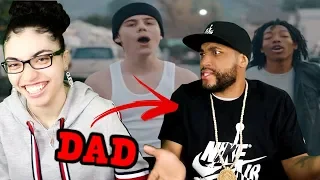 MY DAD REACTS TO The Kid LAROI - Diva ft. Lil Tecca (Dir. by @_ColeBennett_) REACTION