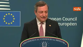 Draghi: "L'embargo del petrolio russo un successo, l'Italia non è penalizzata"