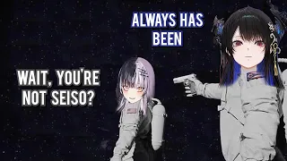 Shiori is surprised that Nerissa was never seiso【holoAdvent】