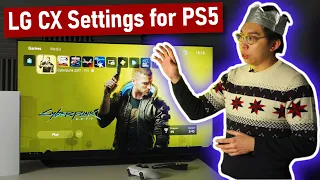 LG CX OLED Best Picture Settings for PS5 Gaming