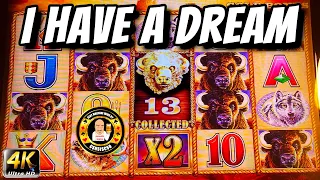 I HAVE A DREAM! Back to Back on Buffalo Gold Slot Machine