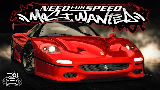 NFS Most Wanted | Ferrari F50 Extended Customization & Gameplay [1440p60]