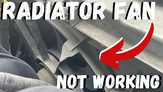 VW Overheating Radiator Fan Not Working.