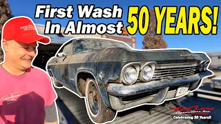 Barn Find 1965 Impala SS Gets a Full Makeover at Fast Lane Classic Cars!