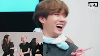 FANMADE :  BTS REACTION TO BLACKPINK Sings Dua Lipa, Taylor Swift, and "Kill This Love" in a Game of