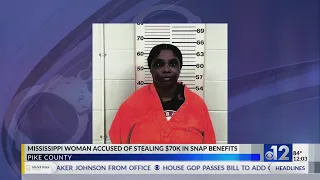 Mississippi woman accused of stealing $70K in SNAP benefits