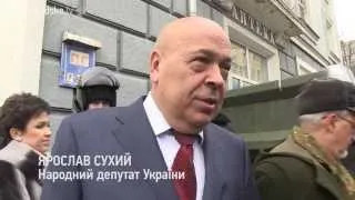 Москаль і Сухий з'ясовують, кому належать важковаговики в центрі міста