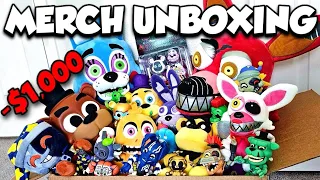 I Spent $1,000 on a FNaF Mystery Box | FNAF FUNKO MERCH UNBOXING