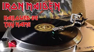 Iron Maiden - Hallowed Be Thy Name - (1982) [HQ Rip] Black Vinyl LP