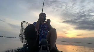 QUICK LIMIT of REDFISH in lafitte from the KAYAK!