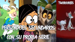 Personajes secundarios de series animadas que tuvieron su propia serie